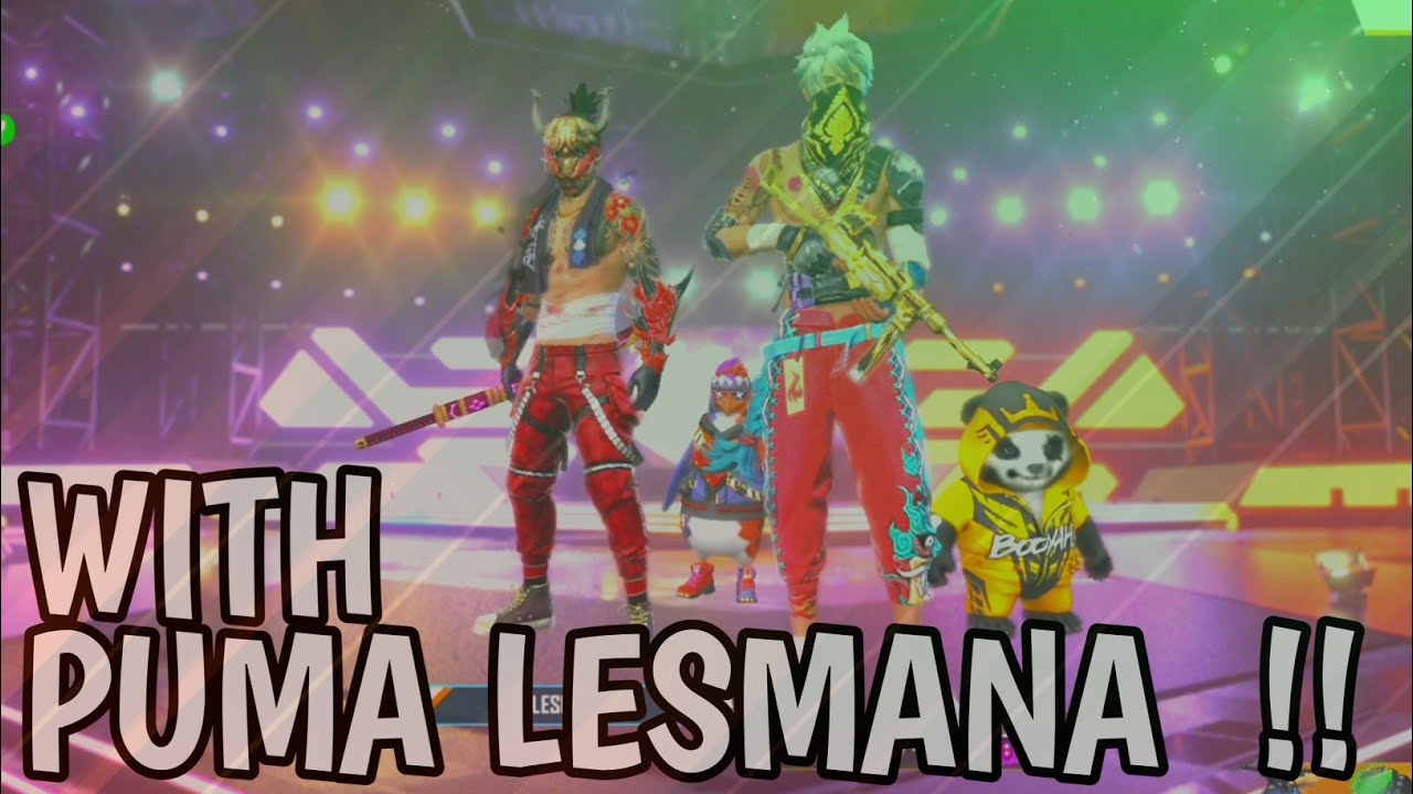 Duo with PUMA LESMANA 🎯!! ( SCAR , MP5 , M60 ) 