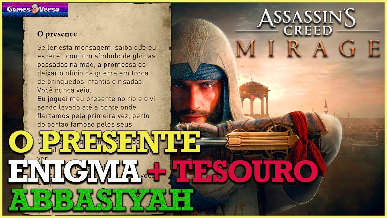 Enigma: O Presente - Assassin's Creed Mirage