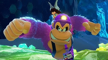 Donkey Kong Bananza Emerald Rush DLC - 100% Walkthrough Part 65 Gameplay - Radiance Layer Level 4