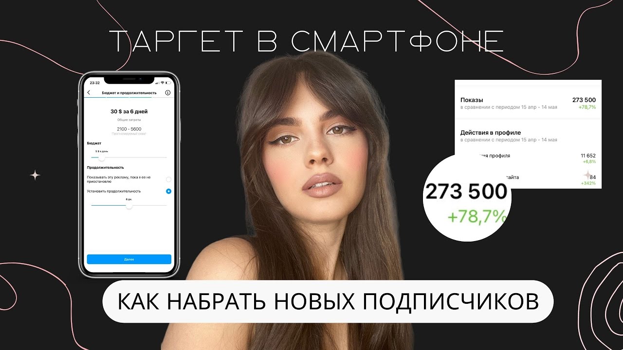 Как настроить ТАРГЕТИРОВАННУЮ РЕКЛАМУ В СМАРТФОНЕ/Продвижение в ...