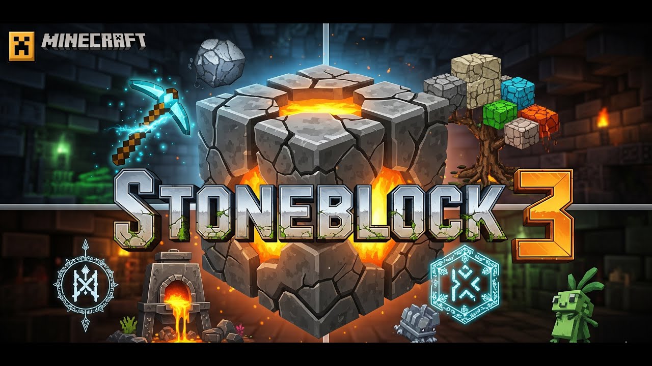 Stoneblock 3 Modded Minecraft - YouTube