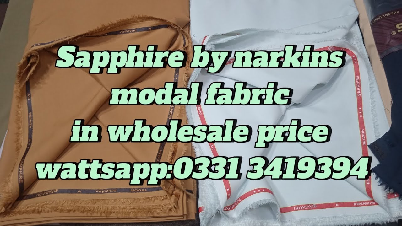 Sale on sapphire by narkins.Modal wash and wear best for summer.wattsapp:0331 3419394.