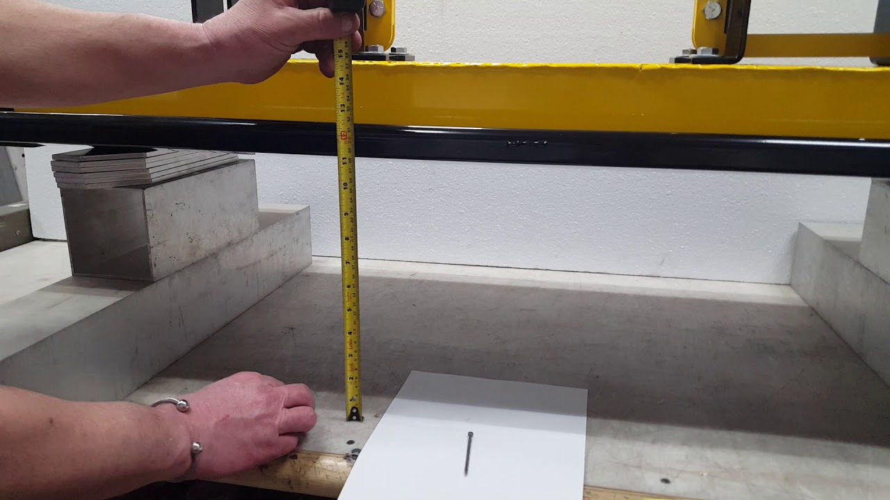 OBLAST forklift sweeper maximum pickup height demonstration