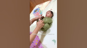 RAHASIA BAYI 3 BULAN SUDAH BISA TENGKURAP MANDIRI #bayiku #stimulasi #tengkurap #bayi3bulan #edukasi