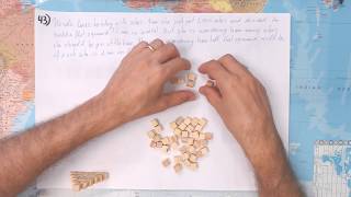 PAGE 41) AP sum exercises: # 43 (building a Pyramid of math blocks