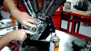 Part 10 How to Install the Ignition Rotor Cam Sensor Plate on Harley Davidson EVO S&S Jims Revtech screenshot 5