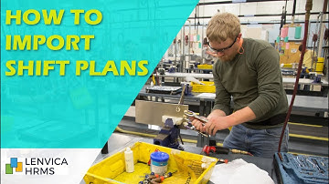 How to import Shift Plans