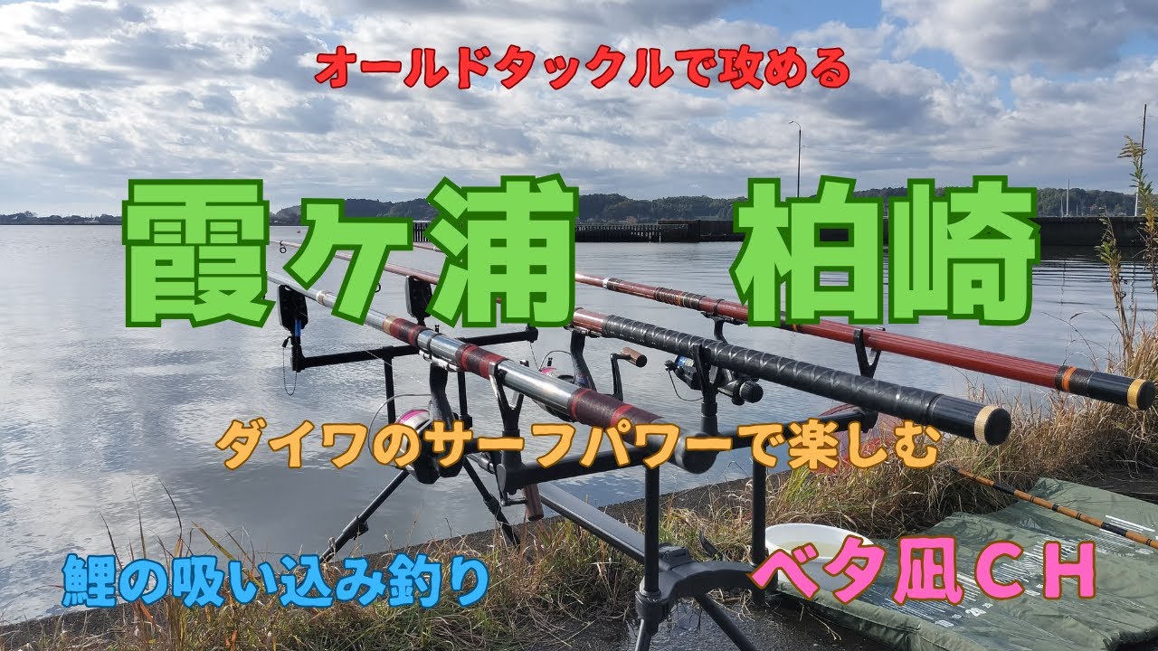 霞ヶ浦遠征　柏崎でダンゴ釣り