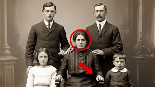 This 1910 Family Portrait Appears Harmless… Until the Mother’s Eyes Profile
