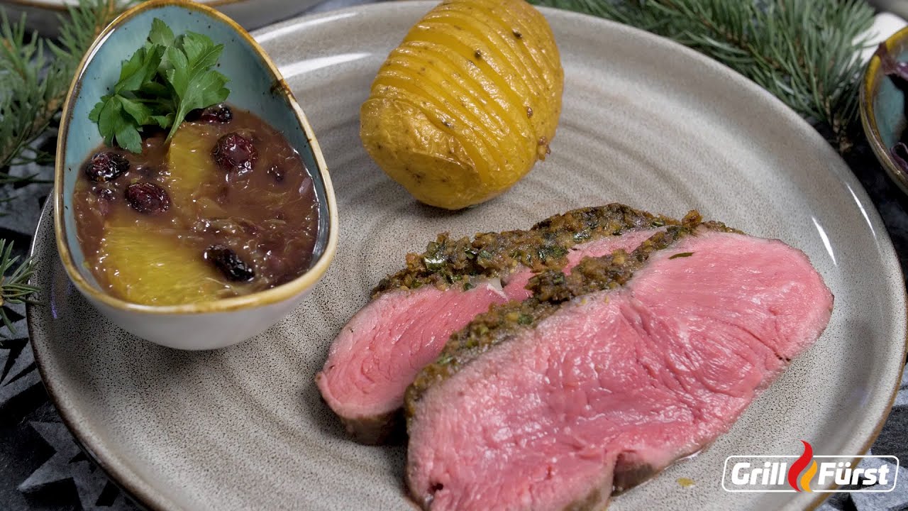 FOLGE 3 Roastbeef mit Lebkuchenkruste Weihnachtsmenü direkt vom