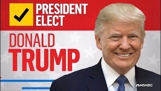 MSNBC 2024 Election Calls.