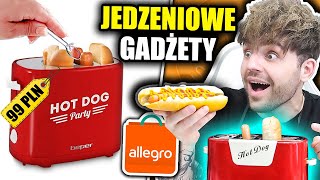 Testuje NAJLEPSZE GADŻETY z Allegro! *maszynka do hot dogów*