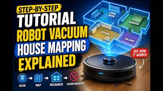 Step-by-step Tutorial | Robot vacuum house mapping explained | Eureka Forbes
