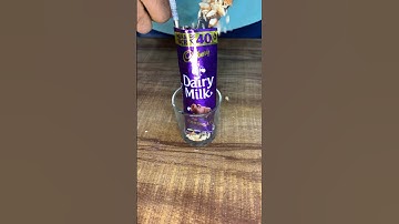 Dairy Milk Ice Cream ASMR cooking | #food #asmr #shorts