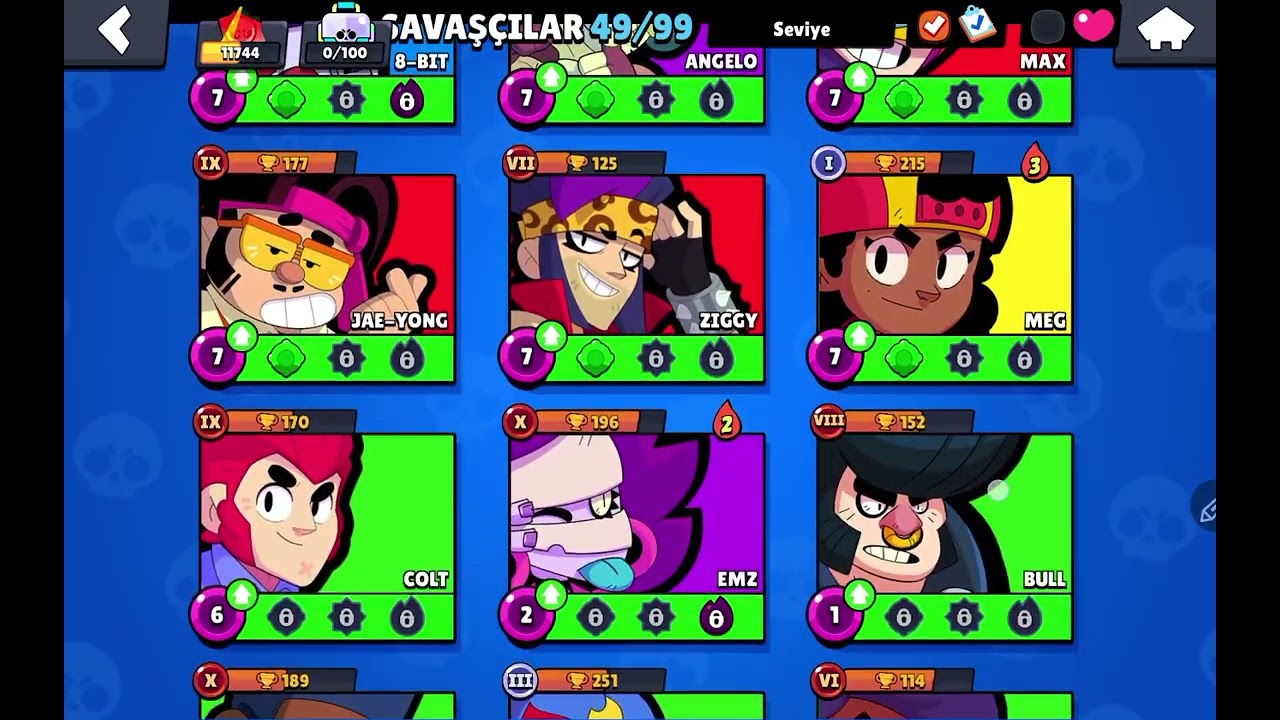 Arkadaşlar bugün pam i 100 kupa yaptık #brawlstars#pam#100kupa