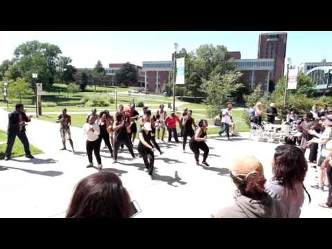"Miriam Makeba: Mama Africa the Musical" flash mob fun