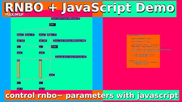 Interactive Audio Visual  | MAX RNBO JavaScript Tutorial