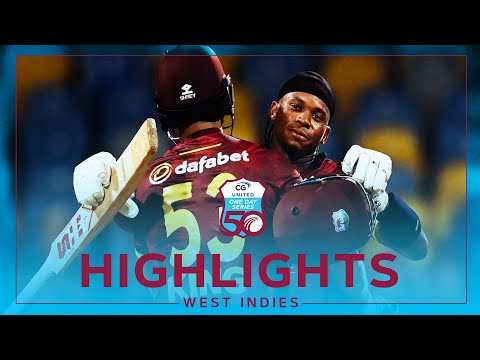 Carty and King Score Hundreds | Extended Highlights | West Indies v England | 3rd CG United ODI