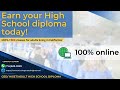 Adult high school diploma program at santiago canyon college