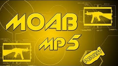 Modern Warfare 3:  MOAB with every gun 12#- MP5