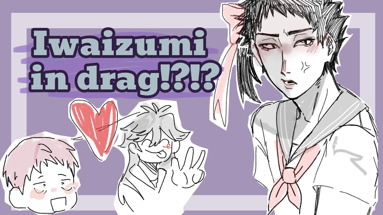 Andrew (Iwa) in drag - The Magnetic Fields | Matsuhanaiwaoi / MakkiIwa | haikyuu texts (story)