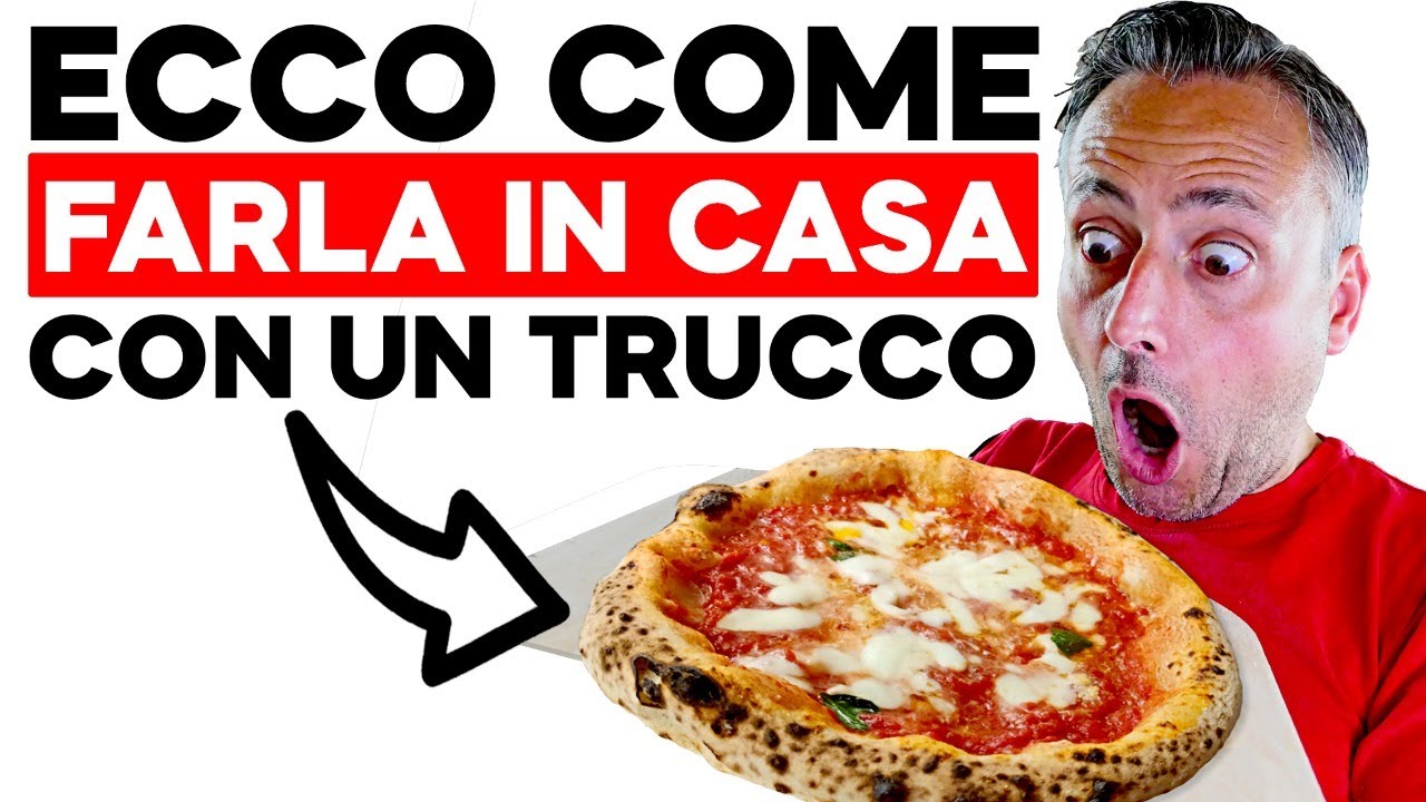 Come fare la pizza in casa in 2 minuti - refrattaria o lastra? - YouTube