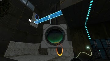 Portal 2 Custom Map: "Reflection Fall" Solution