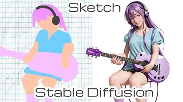 Превращаем Скетч в Произведение Искусства с помощью нейросети Stable Diffusion: Шедевр за минуту