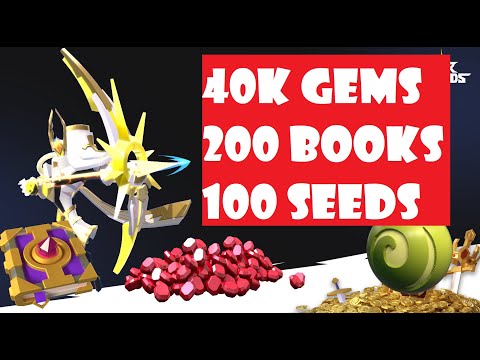 40K Gems + 100 Seeds + 200 Books + Sadness? ft. Ikuzan - Valor Legends Eternity.