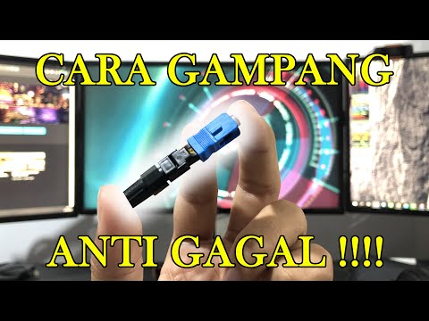 Cara pasang fast connector, solusi menyambung fiber tanpa splicer ANTI GAGAL !!!