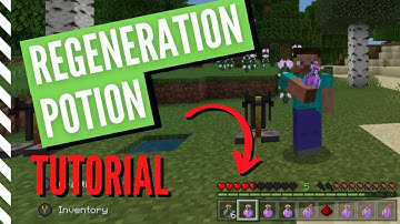 How to Make a REGENERATION POTION in Minecraft