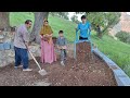 Documentary about fixing the yard by mr dashtri and her children