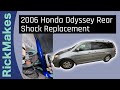 2006 Honda Odyssey Rear Shock Replacement