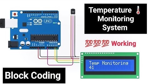 temperature tinkercad | tinkercad temperature sensor lcd | temperature sensor arduino tinkercad code