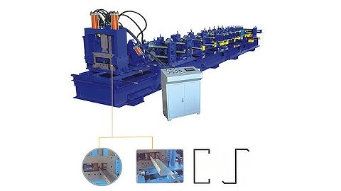CZU purlin machine | c z purlin machine | cz size interchangeable roll forming machine