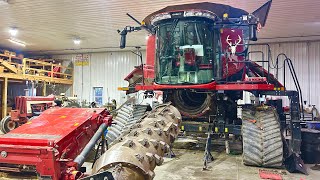 Extensive rebuild- Case Ih 9240 complete tear down.