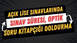 Açık Lise Sınavlarından Önce Mutlaka İzleyin