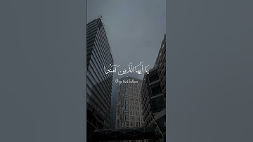 سورة الاحزاب - هزاع البلوشي #explore #islamicshortvideoforwhatsappstatus #اكسبلور #انشر_تؤجر #قرآن
