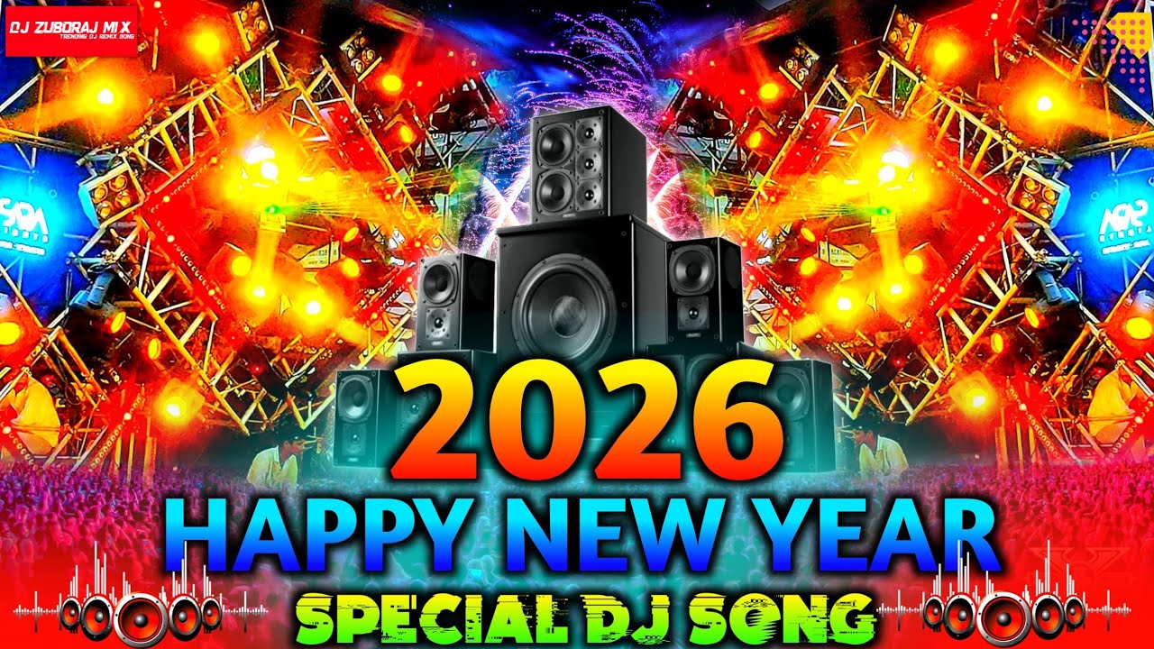 Happy New Year 2026 🔥| New Dj Song 2026 | Dj Party Song (Happy New Year ...