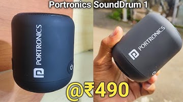 Portronics SoundDrum 1 Bluetooth Speaker | Unboxing & review | Best BT Speaker Under ₹1000