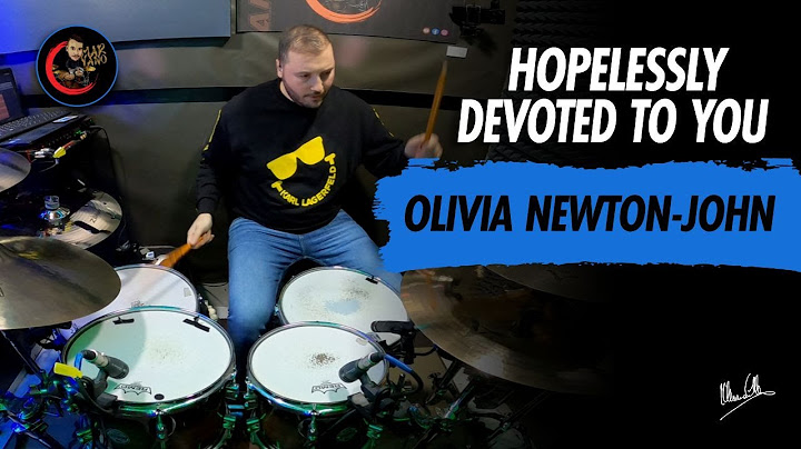 Hopelessly Devoted to You Drums version - Drums performance video thumbnail