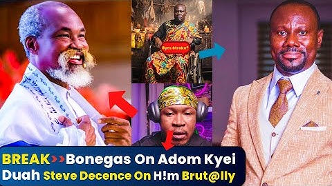 BREAK- Stevemedia  Decednce On Bishop Bonegas Brut@lly F0r D!srespect!ng Stephen Adom Kyei Duah!!.