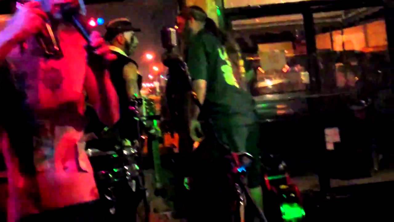 Jelly Boy the Clown staples money to his body Norfolk, Va 2010