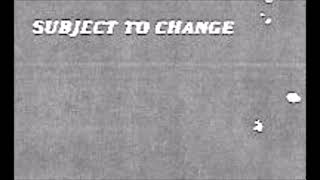 Subject To Change - Live in Detroit 1990 [Full Concert]