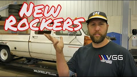 Installing New Rocker Panels On The Square Body Crew Cab! - Vice Grip Garage EP95