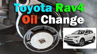 2017 Toyota Rav4 | How To Change Oil and Oil Filter