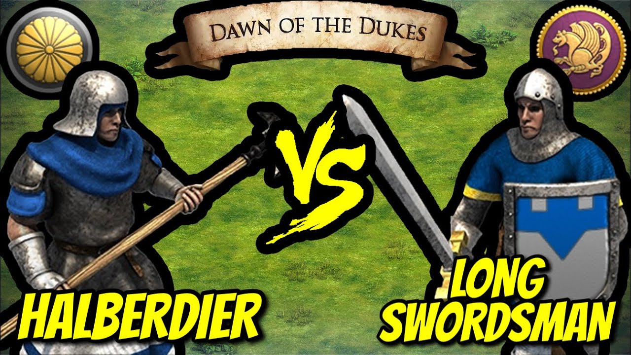 200 (Japanese) Halberdiers vs 185 (Persians) Long Swordsmen (Total Resources) | AoE II: DE