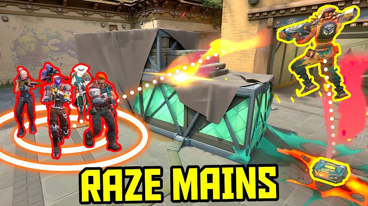 What a 200 IQ Raze Player Looks Like...