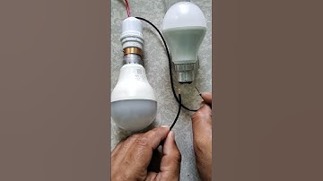 2 bulb💡 in series ⚡# viril #shortvideos #tipstricks #electricaltips #ideas #technology #shorts