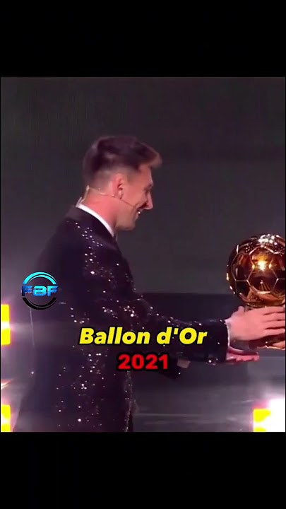 All 5 Ballon d'ors that Messi Rigged.  #football #messi #shorts #trending